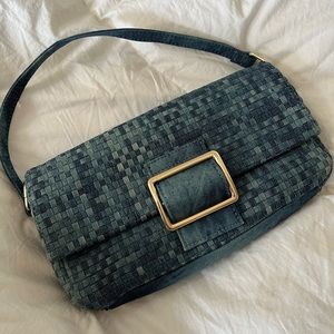 Denim shoulder bag ♥️